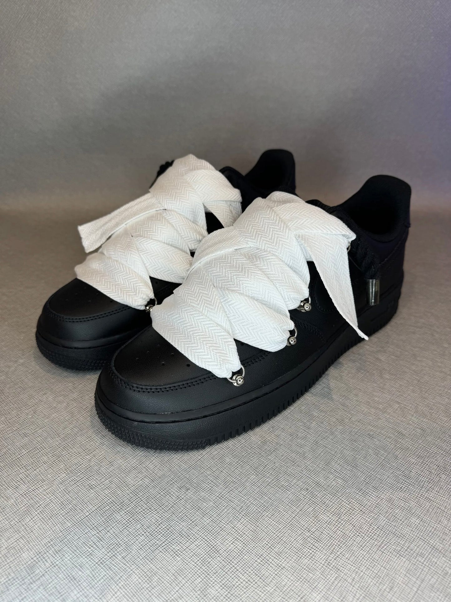 NIKE AIR FORCE 1 LOW ‘07 BLACK/LANVIN WHITE ROPW
