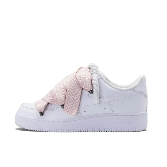 NIKE AIR FORCE 1 LOW ‘07 WHITE / LANVIN PINK ROPE