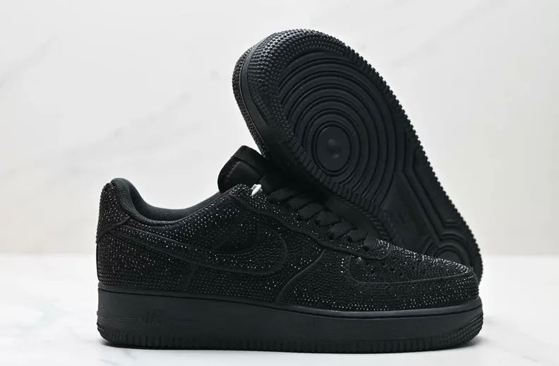 NIKE AIR FORCE 1 LOW 07 BLACK CSILLÁM CUSTOM