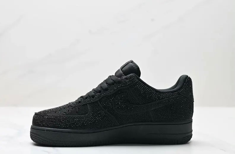 NIKE AIR FORCE 1 LOW 07 BLACK CSILLÁM CUSTOM