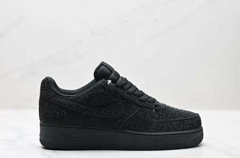 NIKE AIR FORCE 1 LOW 07 BLACK CSILLÁM CUSTOM